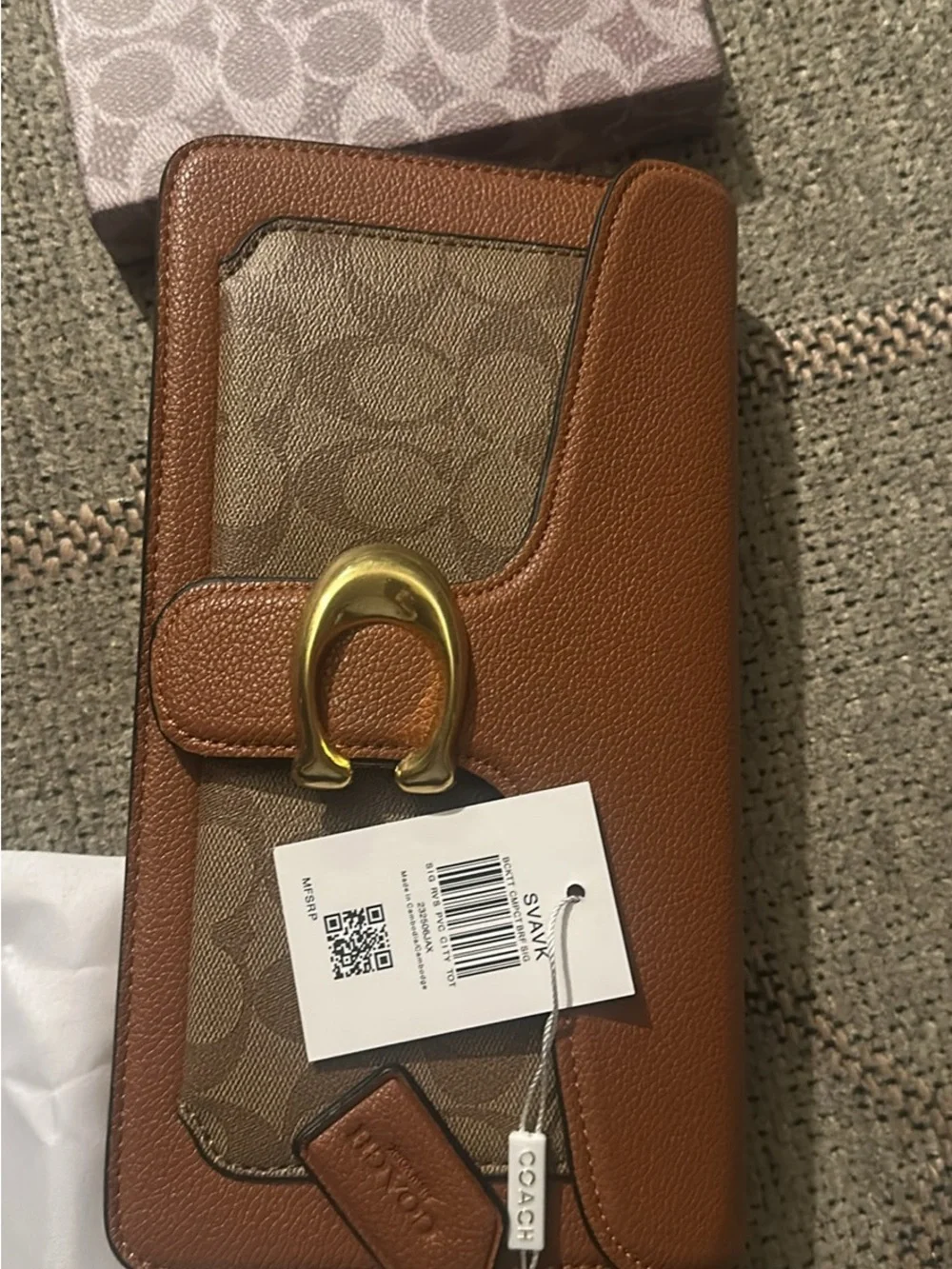 Coach signature canvas